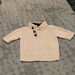 ADORABLE cable knit baby sweater from Baby Gap